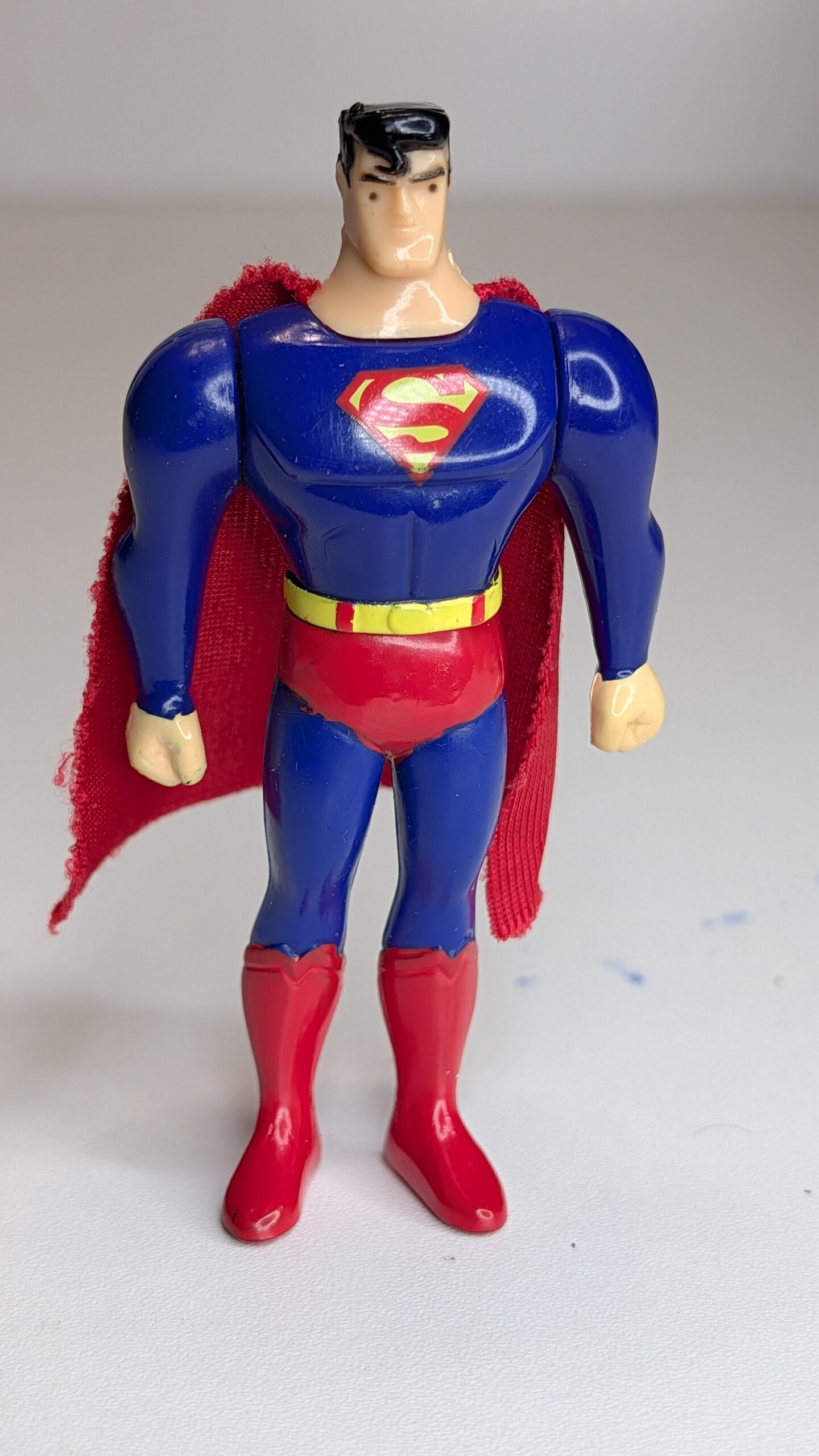 FIGURA DE BURGER KING PROMOTIONAL SUPERMAN 1997 - DC COMICS – 18 GRAMAS – #5 USADO