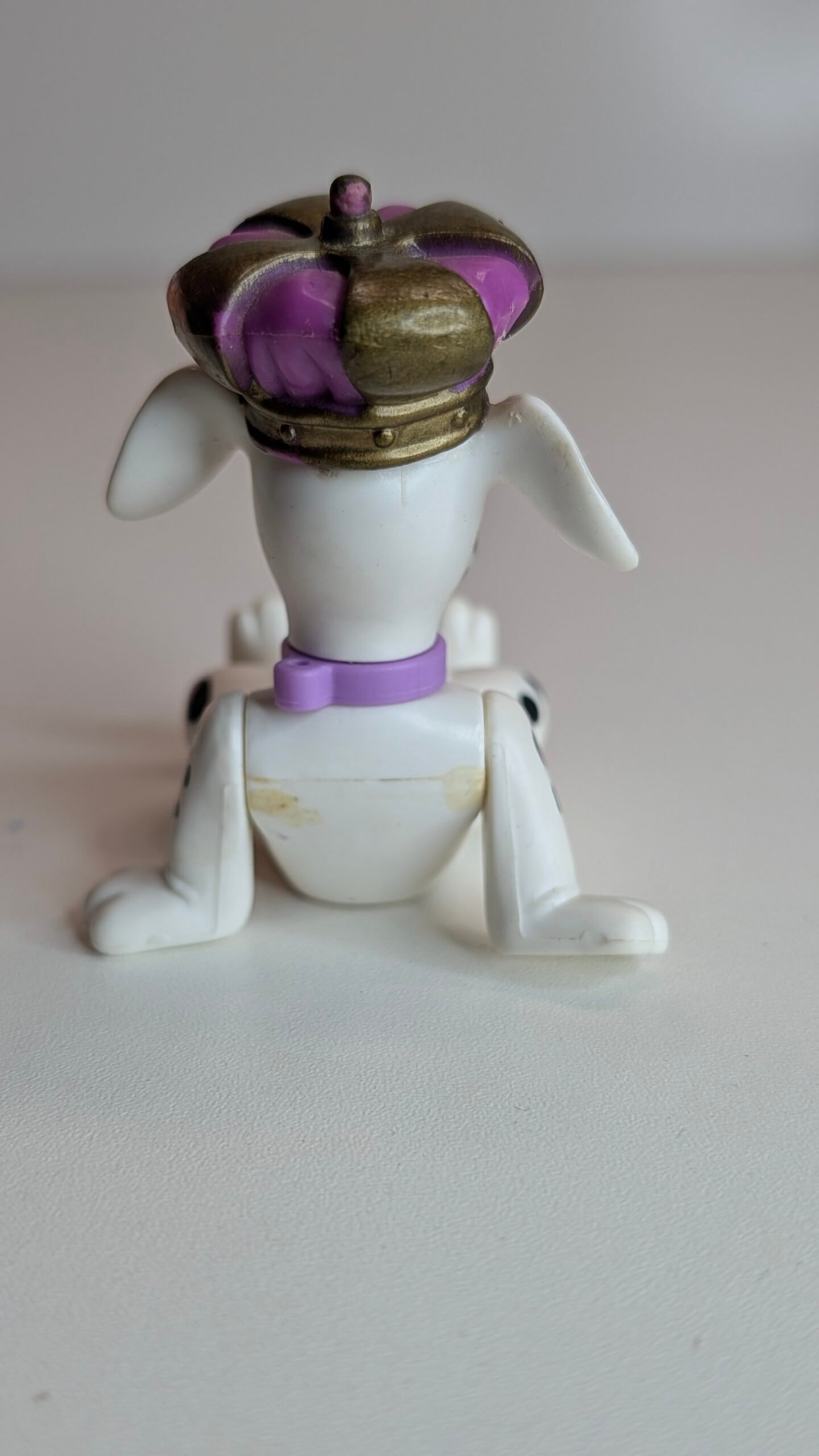 FIGURA DE 101 DALMATIONS DOG WITH CROWN DISNEY MCDONALDS – 40 GRAMAS – #5 USADO - Imagem 6