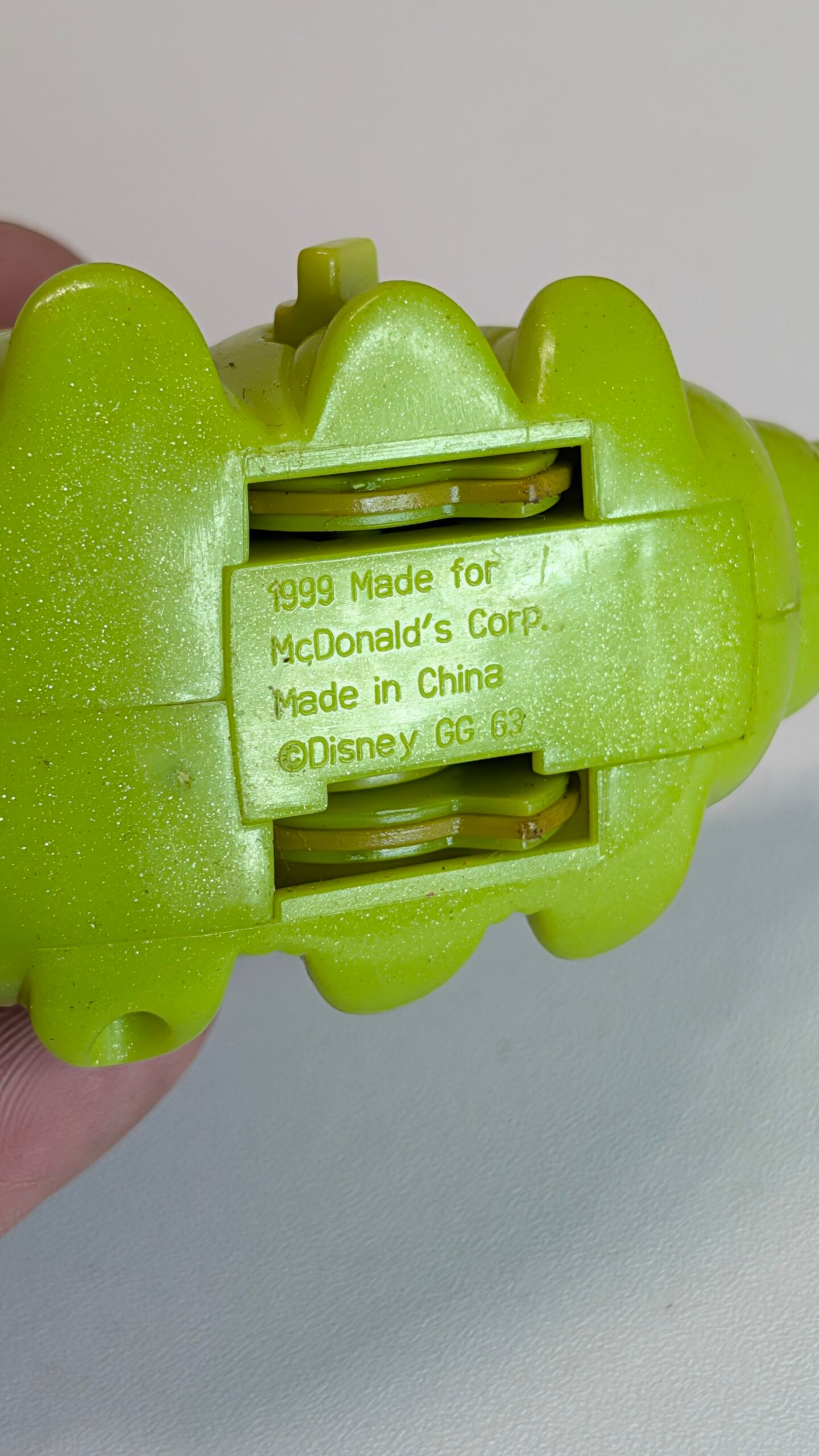 FIGURA DE 1998 HEIMLICH MCDONALDS DISNEY/PIXAR – 41 GRAMAS – #5 USADO - Imagem 10