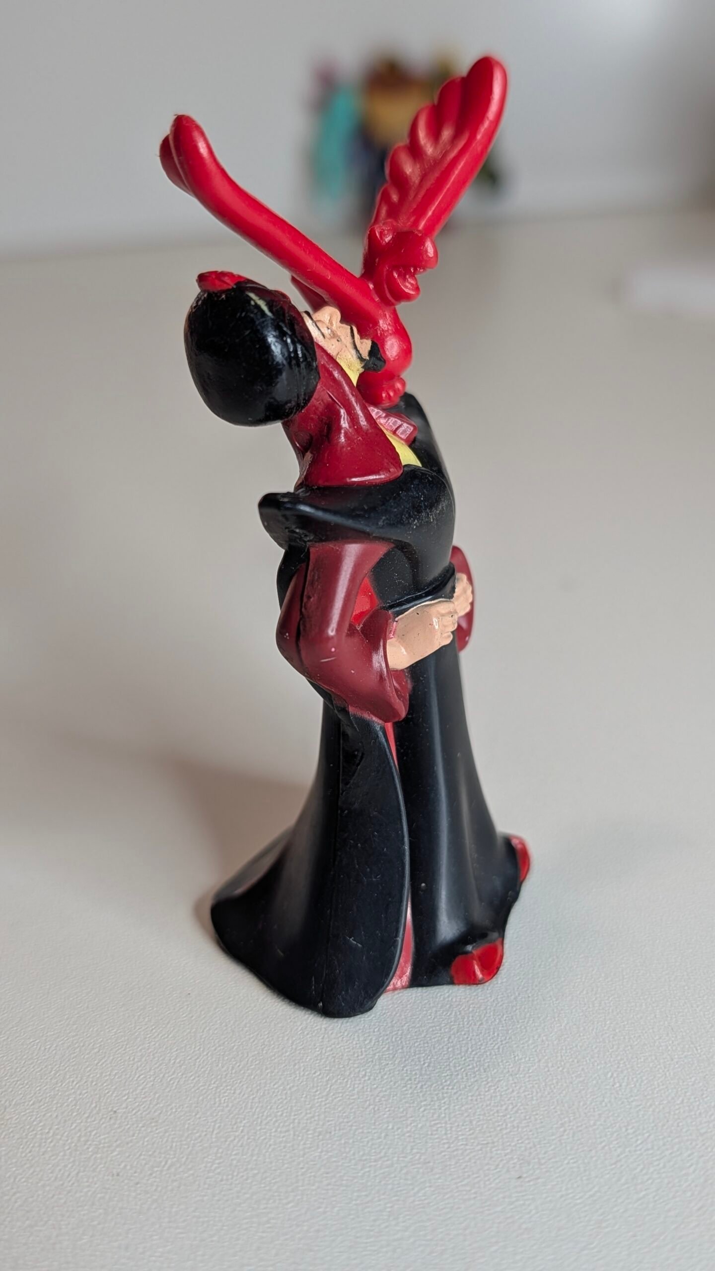 FIGURA DE 1992 JAFAR DISNEY – 26 GRAMAS – #5 USADO - Imagem 5