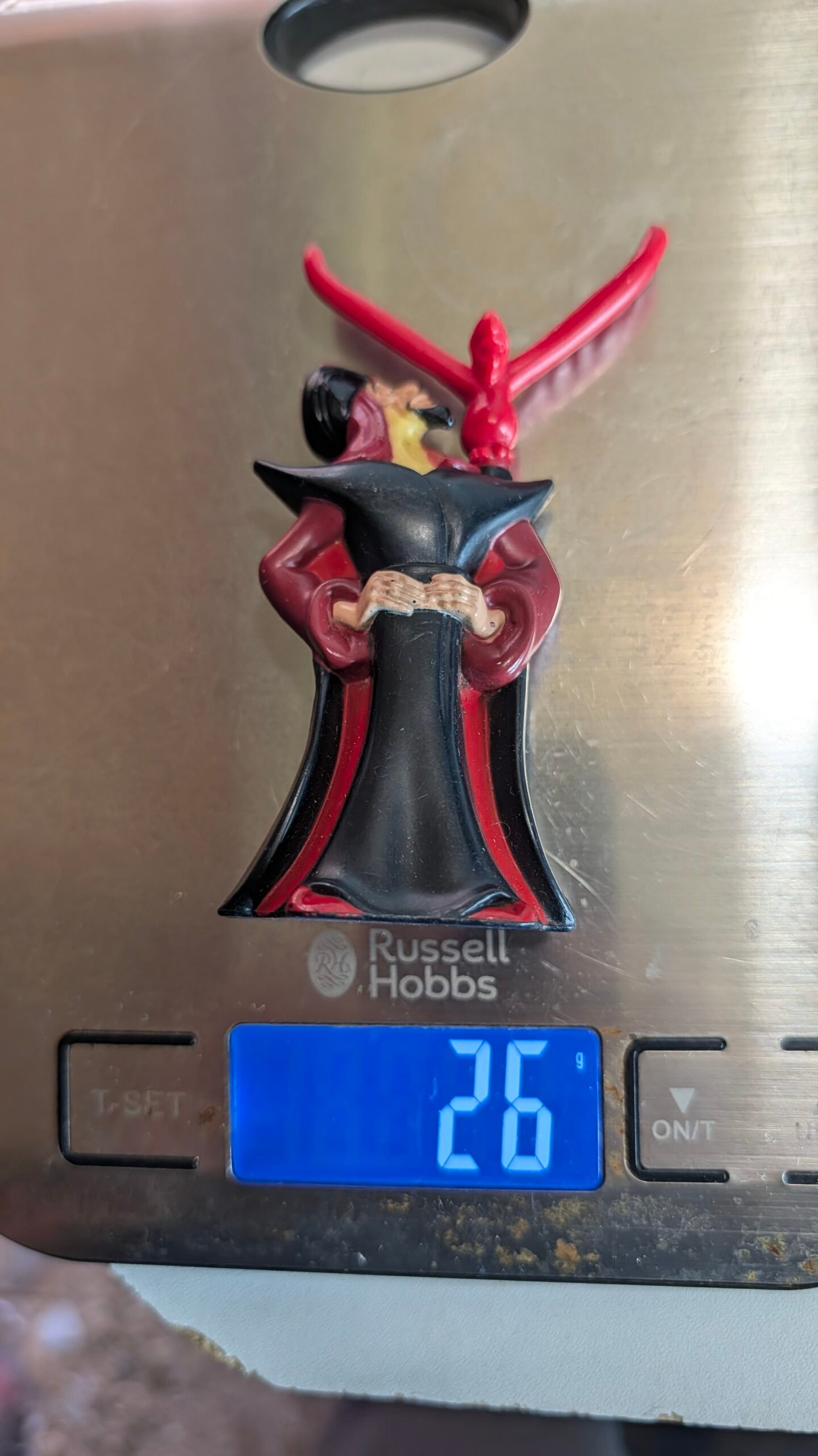 FIGURA DE 1992 JAFAR DISNEY – 26 GRAMAS – #5 USADO - Imagem 9