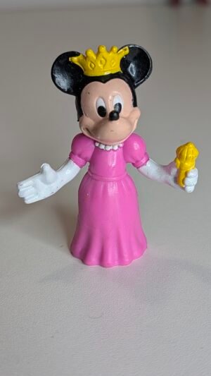 FIGURA DE 1997 MINNIE MOUSE QUEEN MCDONALDS DISNEY – 19 GRAMAS – #5 USADO