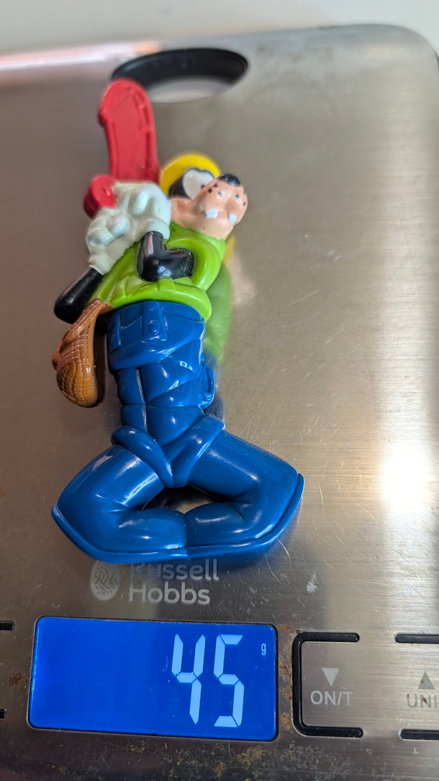 FIGURA DE 1996 GOOFY MCDONALDS DISNEY – 45 GRAMAS – #5 USADO - Imagem 8