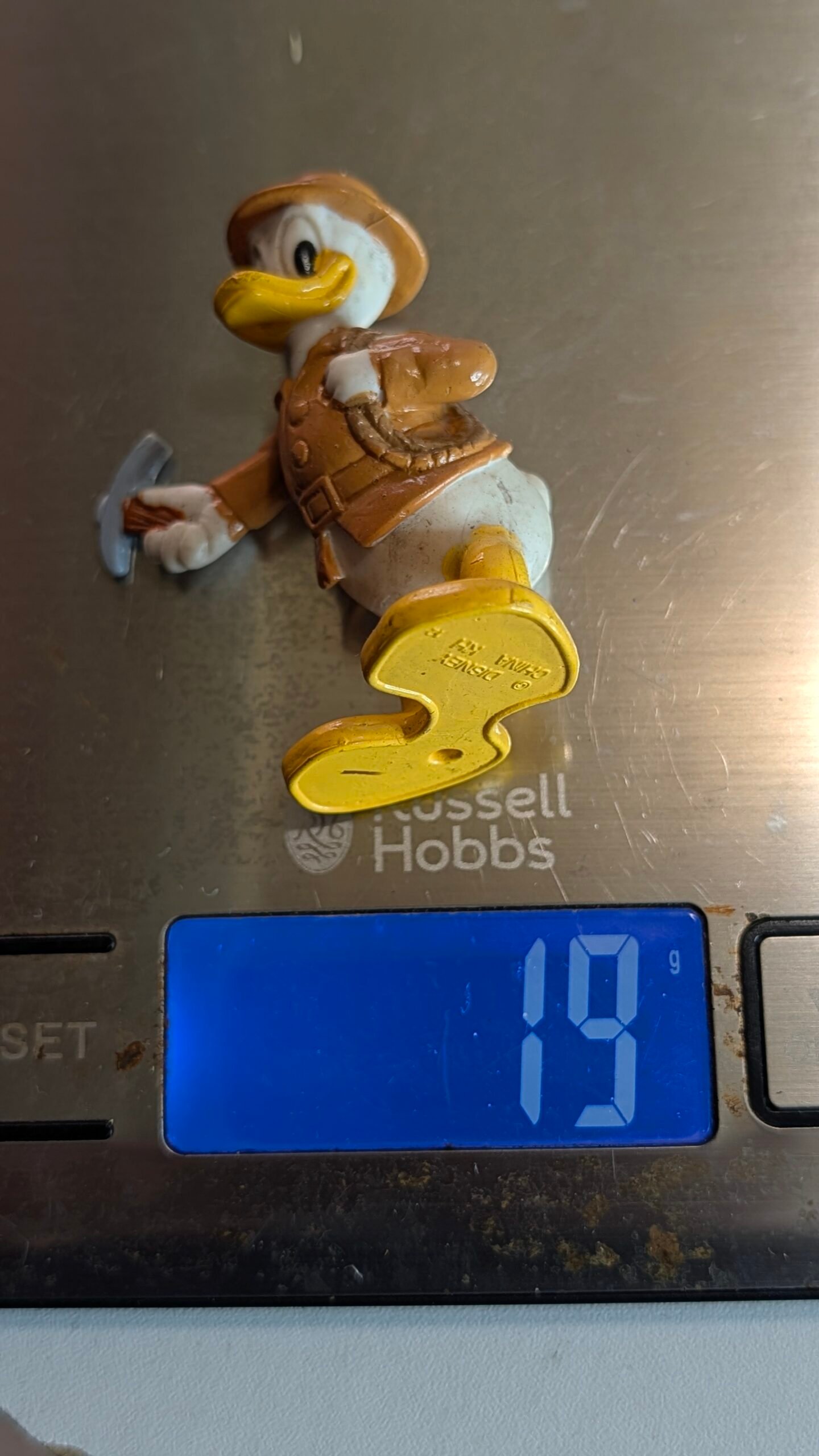 FIGURA DE 1997 DONALD DUCK EXPLOERER MCDONALDS DISNEY – 19 GRAMAS – #5 USADO - Imagem 8
