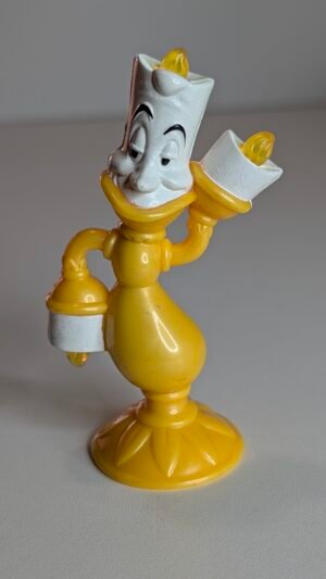 FIGURA DE 1998 MCDONALD'S BELA E A FERA LUMIERE (O CANDELABRO) – 23 GRAMAS - #5 USADO