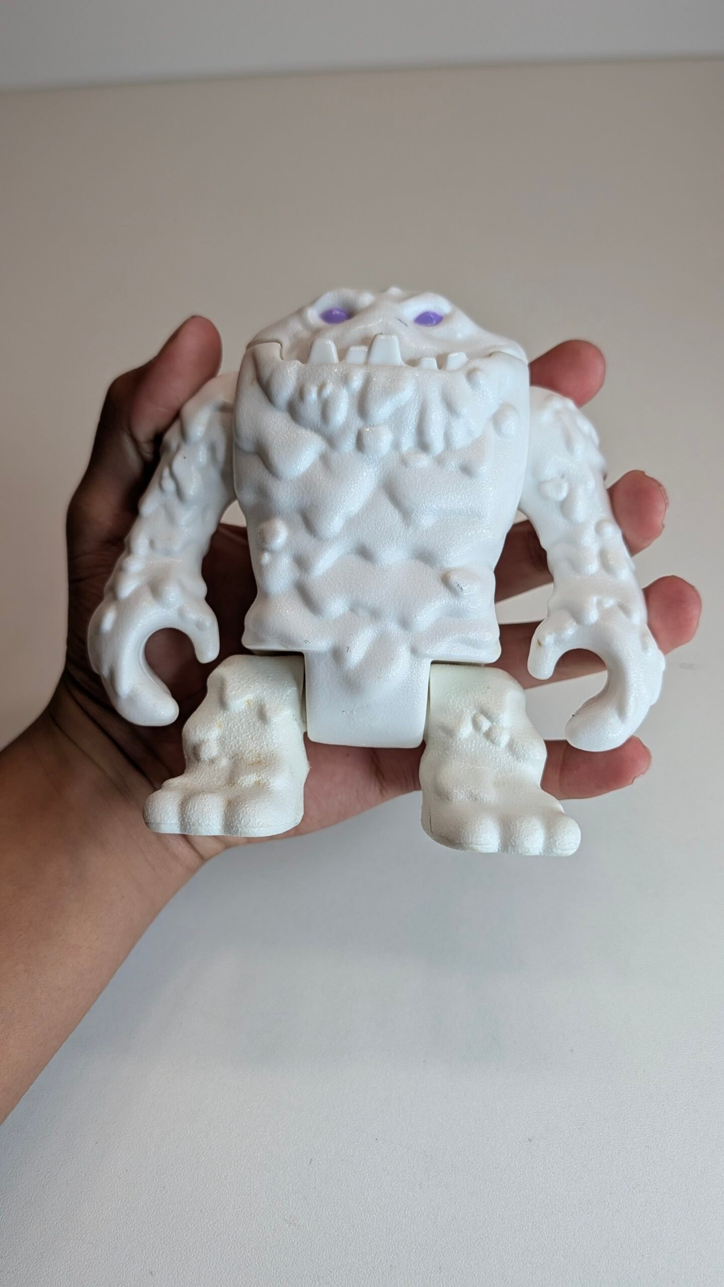 FIGURA DE 2011 WHITE CLAYFACE (MONSTRO DE NEVE / CARA DE BARRO) IMAGINEXT DC SUPER FRIENDS - VILÃO DO BATMAN – 142 GRAMAS - #3 USADO - Imagem 3