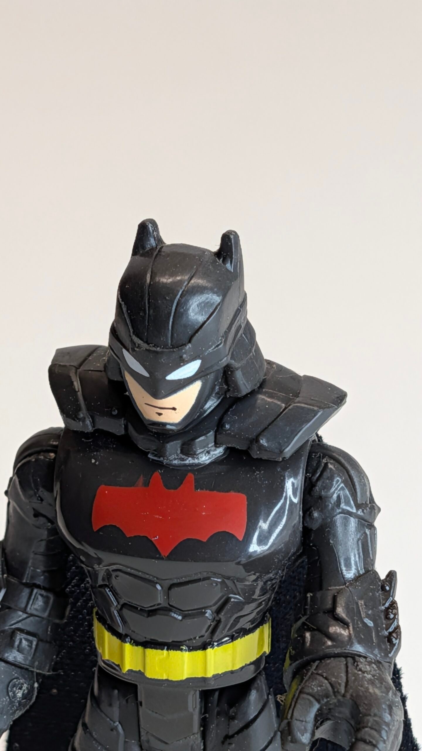 FIGURA DE 2018 IMAGINEXT FISHER-PRICE SUPER FRIENDS BATMAN NINJA ARMOR - DC COMICS – 20 GRAMAS – #5 USADO - Imagem 2