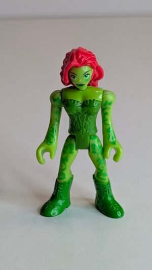 FIGURA DE 2014 IMAGINEXT FISHER-PRICE SUPER FRIENDS POISON IVY - DC COMICS – 20 GRAMAS – #5 USADO