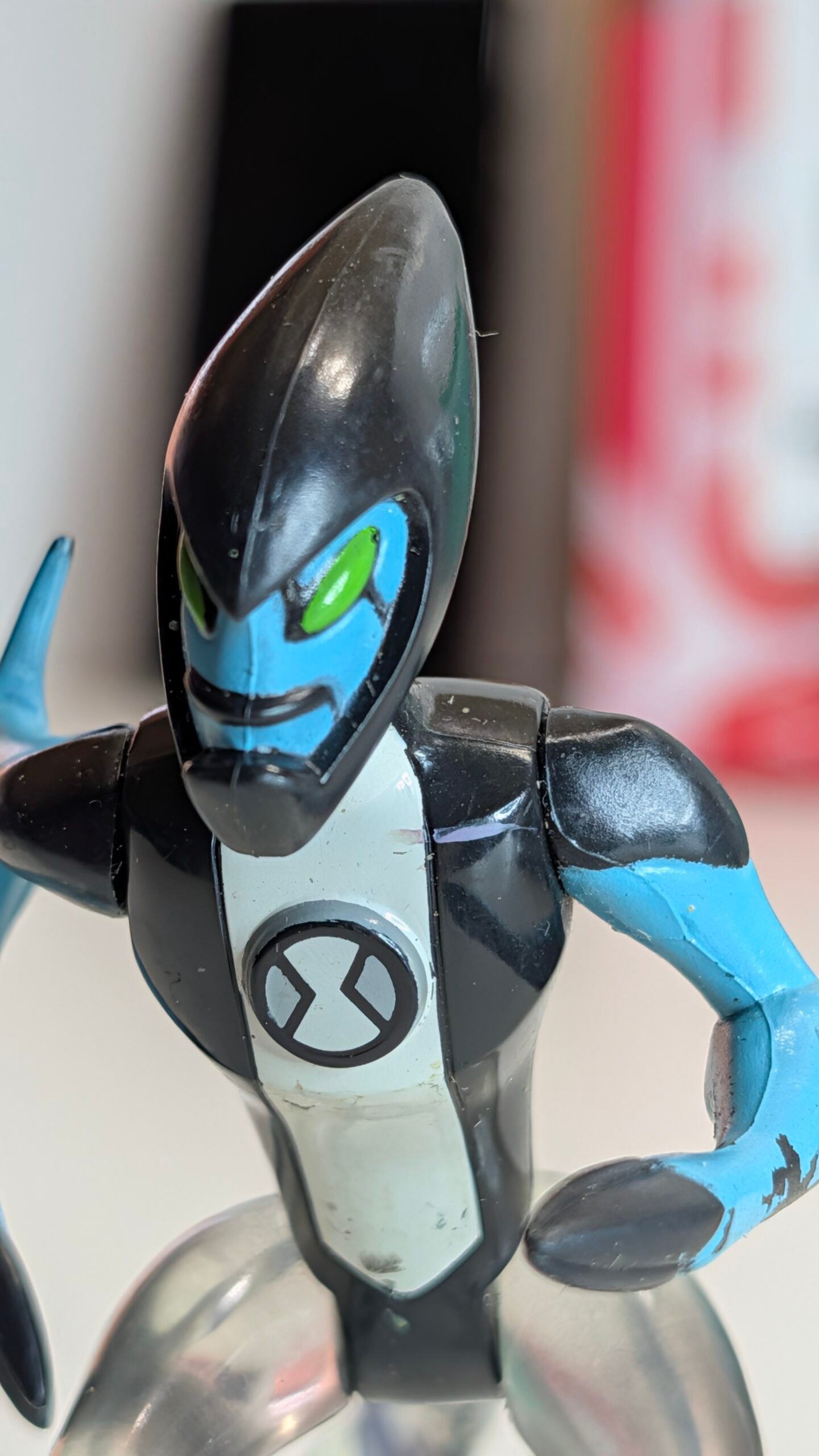 FIGURA BEN 10 XLR8 COM RABO - 21 GRAMAS - USADO (UK) PREÇO DO FRETE NA DESCRIÇÃO - Imagem 2
