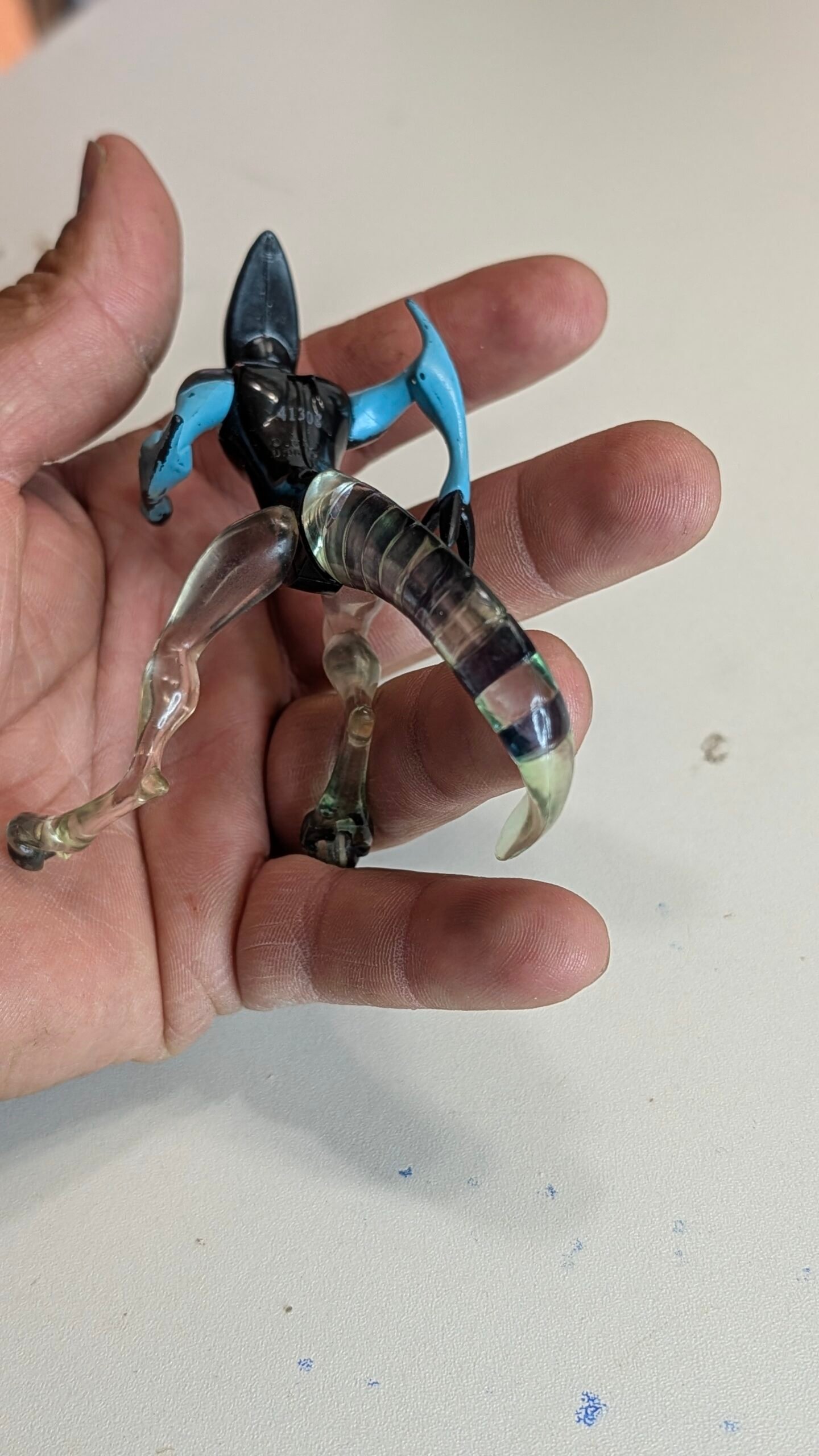 FIGURA BEN 10 XLR8 COM RABO - 21 GRAMAS - USADO (UK) PREÇO DO FRETE NA DESCRIÇÃO - Imagem 6